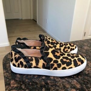 Kate spade pony hair “Lilly” Leopard print size 9
